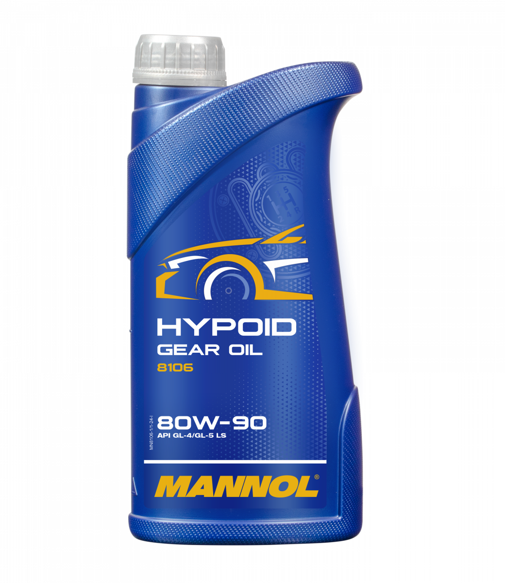 Олива трансмісійна MANNOL Hypoid 80W-90 GL-4/GL-5 LS 8106, 1 л